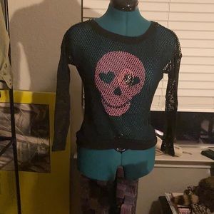 Vintage fishnet shirt